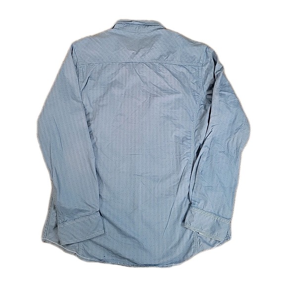 BKE Men's X-Large Shirt Blue Standard Fit Western Cowboy Buckle - Picture 3 of 12